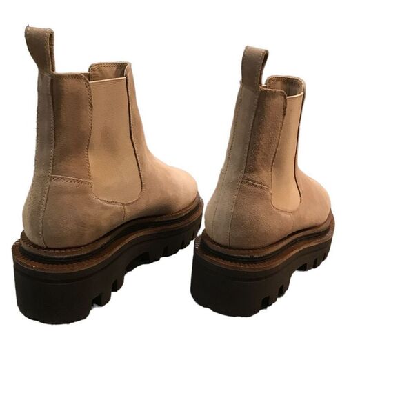 New DIVA TRUE Tan Suede Ankle Boots Size 37 European/size 7.5 American - Picture 5 of 5